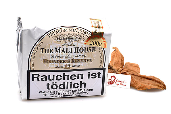 The Malthouse Founders Reserve Pipe tobacco 200g Economy Pack The Malthouse Founders Reserve Pipe tobacco 200g Economy Pack